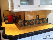 Custom tiles, kitchen deco tiles