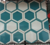 Hex In and Out  Modern Tile