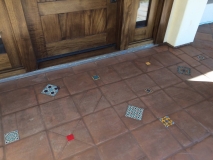 Tile floor Inserts