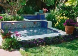Cameron Fountain - custom tiles for pools and fountains