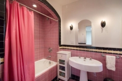 Bathroom Deco and Pink Field Tiles
