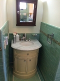 Bathroom Tiles -Green with Deco Liner