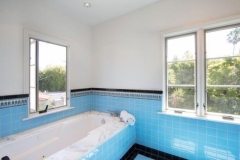 Bathroom Deco and Blue Field Tiles