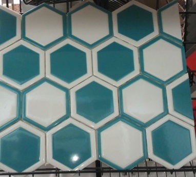 Hex In and Out  Modern Tile