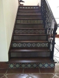 Spanish Deco Tile Stair Risers