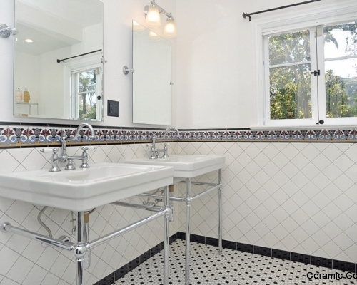 Bathroom Tiles - Artichoke  A