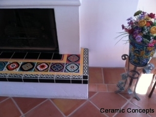 Fireplace Surround - Deco Tiles Mix and Match 2